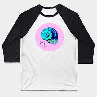 Fish Shell Art 12 Baseball T-Shirt